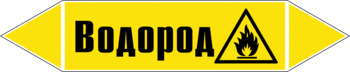 Маркировка трубопровода "водород" (пленка, 358х74 мм) - Маркировка трубопроводов - Маркировки трубопроводов "ГАЗ" - . Магазин Znakstend.ru